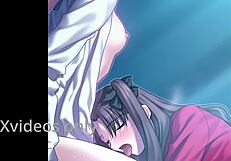 Uncensored Hentai Anime Fate Stay Night with Saber Rin Sakura