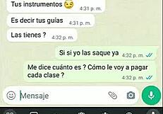 The English teacher teaches me the subject in a special way