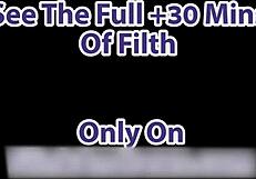 leya falcon gives a sloppy pov blowjob, gagging on that monster cock