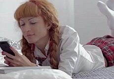 A young couple enjoys intimate moments together