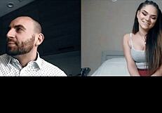 Dad makes stepdaughter spank herself