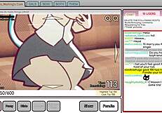 Nicole Risky Job Hentai Game Pornplay Ep 4 Camgirl Masturbates Watching Exposed Tits