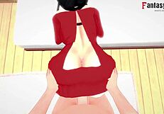 Yor Forger Engages In Pov Fucking And Sucking