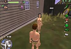 Feeling the thrill of being a whore and wife in Bonetown vacation