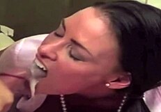 Compilation of pornstar Vanilla Deville’s finest sucking & deepthroat scenes