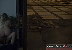 Arrested For Bondage! BDSM And Public Sex Make Doll Cum!