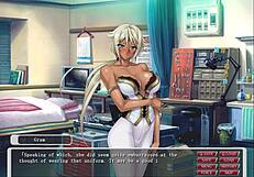 cara the vampire lord part 07 with marika in anime style