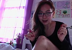 Harriet Sugarcookie's vlog with big tits 😍