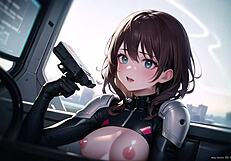 Horny Mecha Pilots Crave Hard Fucking with Pussy Masturbation ASMR