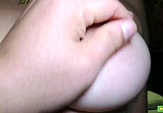 Amateur Video of Married Teen 18+ in Lingerie Showing Off Pussy and Tits Before Muff Diving to Orgasm and Cum