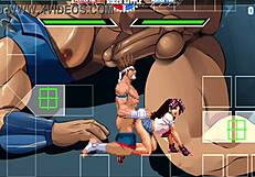 I fuck Athena Asamiya passionately with sound