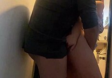 I Fuck My Stepsister In The Bathroom! Almost Caught!