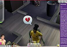 one dude bangs pregnant prostitute tia while another drills ebony cumslut inspector