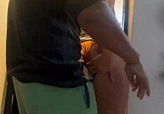 I Fuck My Stepsister In The Bathroom! Almost Caught!