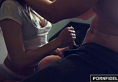 Pornfidelity Riley Reid Receives Rough Creampie After Sloppy Blowjob And Toys