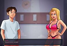 hot thick girlfriend messing around with her friends’ big tits and ass... 😘