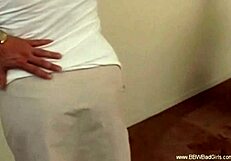 Bad secretary spanked hard for sloppy work in amateur office moment