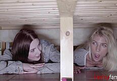 Wow, Snowballing Stepsister Secrets With Mia Evans & Missy Luv!