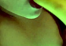 Latina miss madii gives a banana blowjob