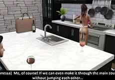 The Girl Next Door - Chapter 12: Young Teen With Big Tits And Ass In Adultery Scene.