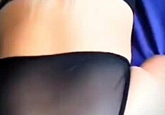 I'm so addictted to his bigg cockk, I can't stopp masturbating in lingeree.