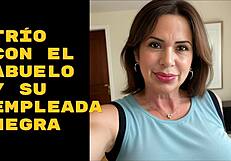 Latina and Ebony Join an Older Man for a Wild Threesome with Intense Action