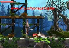 Magician lady having sex in erolyn chan erotic hentai game video