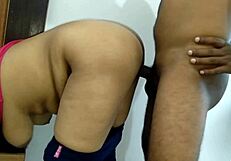 indian milf's big ass fucked anal in doggy!