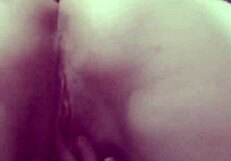 Giving y'all a good view as she rubs her pussy