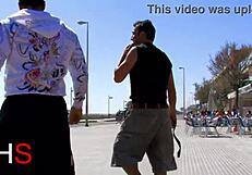 Wonderful Foursome On The Beach