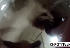 Christy Mack's Sexy Bath!