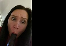 Look How I'm Sucking A Virtual Cock! Do You Want A Sucker?