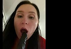 Look How I'm Sucking A Virtual Cock! Do You Want A Sucker?