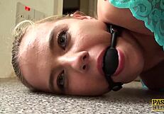 bound subslut ivey passion gets dominated before a creamy facial