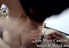 Teen 18+ Slut Deepthroats Big Cock Cum