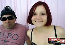 Catherine and Her Hot Friend Join Frotinha Porn Star for Anal