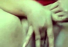 Fucking my tight wet pussy with a cucumber for fetish pleasure