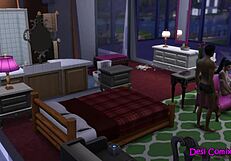 I'm watching the horny milf santu aunty in a cartoon getting intimate