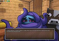 Getting sucked near oblivious girlfriend