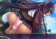 Taimanin Yukikaze 2 Part 08 Yukikaze Way 05 in Black Anime Hentai