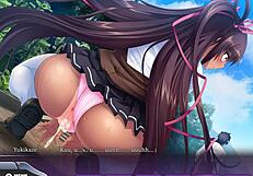 Taimanin Yukikaze 2 Part 08 Yukikaze Way 05 in Black Anime Hentai