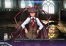 Taimanin Yukikaze 2 Part 08 Yukikaze Way 05 in Black Anime Hentai