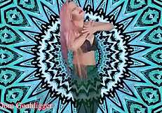 Gooning out for financial domination. Mistress instructs jerking off for orgasm in game.