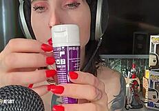 Lou Nesbit And Lia Louise Jerk With Dildos In ASMR!