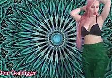 Gooning out for financial domination. Mistress instructs jerking off for orgasm in game.