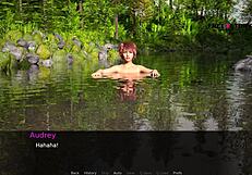 dusklight manor scene 9: jhon fucks audrey and lizzie in the river