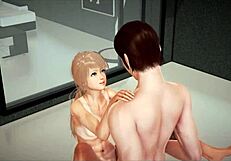 Blonde Cartoon Family Adventures