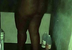 wife takes a bath and i get excited seeing her