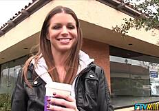 Busty MILF Toys Her Pussy in POV!