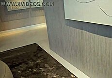 i sneaked around without panties. played sexy while hosts stepped out for 10 minutes.